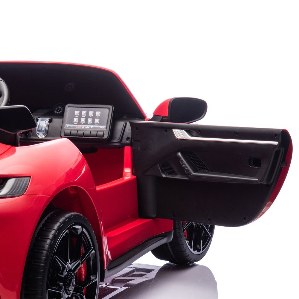 Freddo - 24V Porsche 911 GT3 2-Seater Kids Ride-On Car with Remote Control - Red - Outdoor