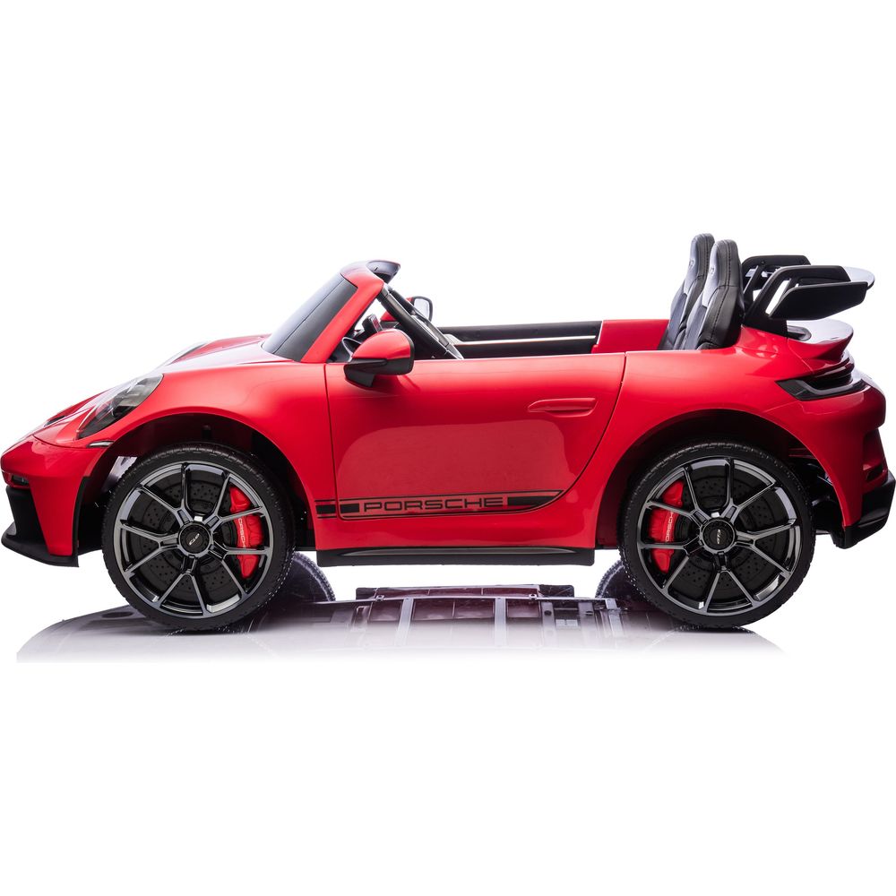 Freddo - 24V Porsche 911 GT3 2-Seater Kids Ride-On Car with Remote Control - Red - Outdoor