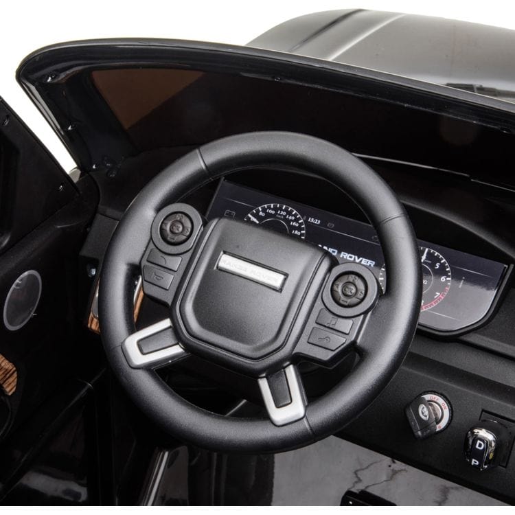 Freddo - 24V Range Rover HSE 2 Seater Ride on Car - Black - Outdoor