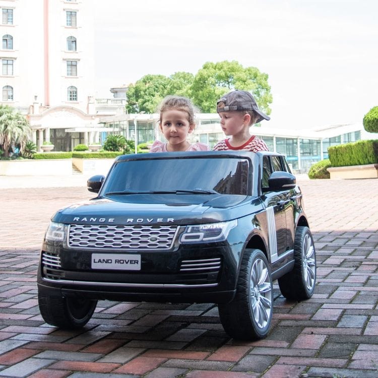 Freddo - 24V Range Rover HSE 2 Seater Ride on Car - Black - Outdoor