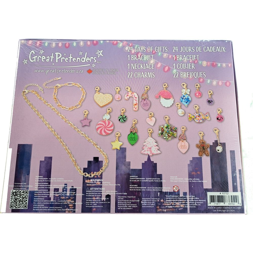 Holiday Party Fun Build a Bracelet Advent Calendar