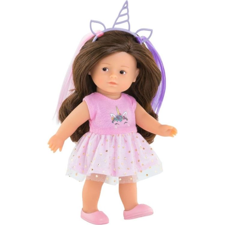 Mini Corolline Romy Unicorn 8" Doll Set
