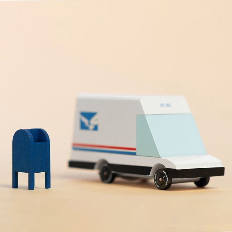 Futuristic Mail Van Toy Car