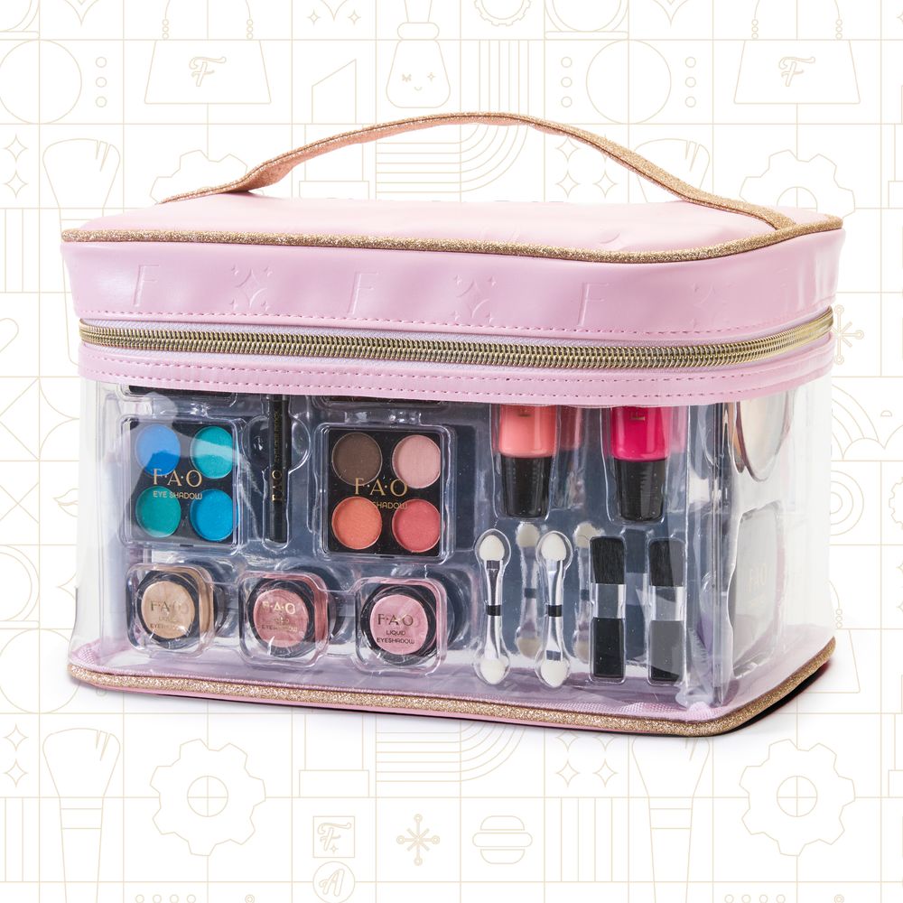 FAO Schwarz - 33-Piece Ultimate Makeup Artist Kit - Fashion Activity and Roleplay