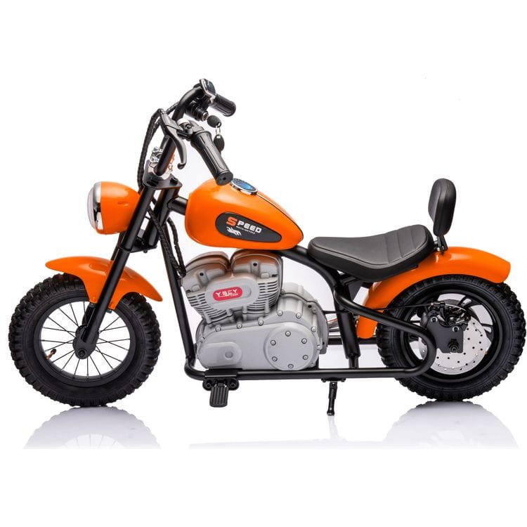 Freddo - 36V Freddo e-Chopper Ride On - Orange - Outdoor