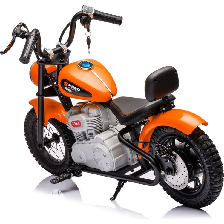 Freddo - 36V Freddo e-Chopper Ride On - Orange - Outdoor