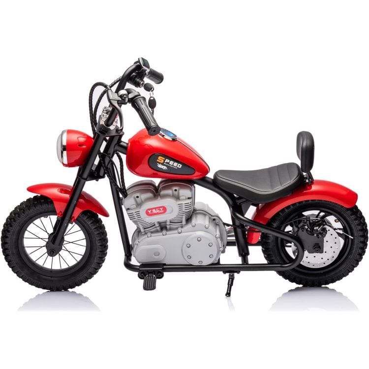 Freddo - 36V Freddo e-Chopper Ride On - Red - Outdoor
