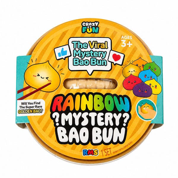 Rainbow Mystery Bao Bun Squish