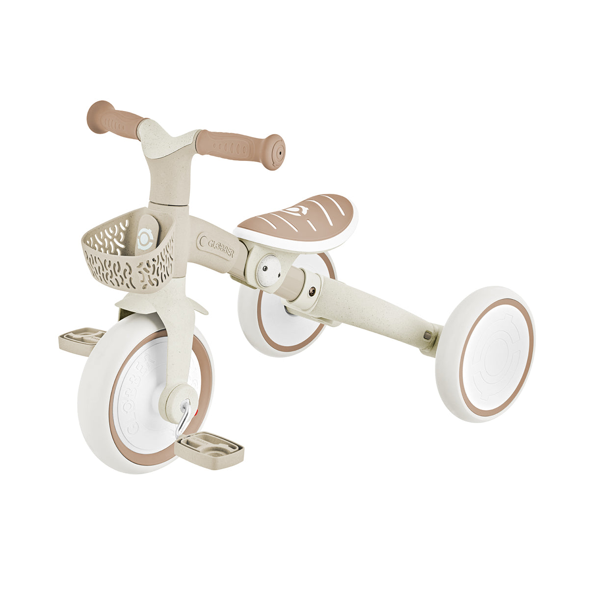 Globber - 3in1 ECO Learning Trike - Coconut - Outdoor