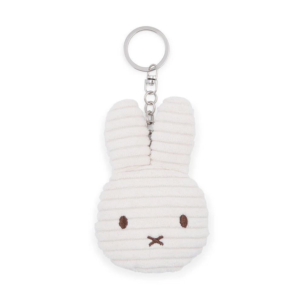 Miffy Flat ECO Corduroy Keychain - Off White