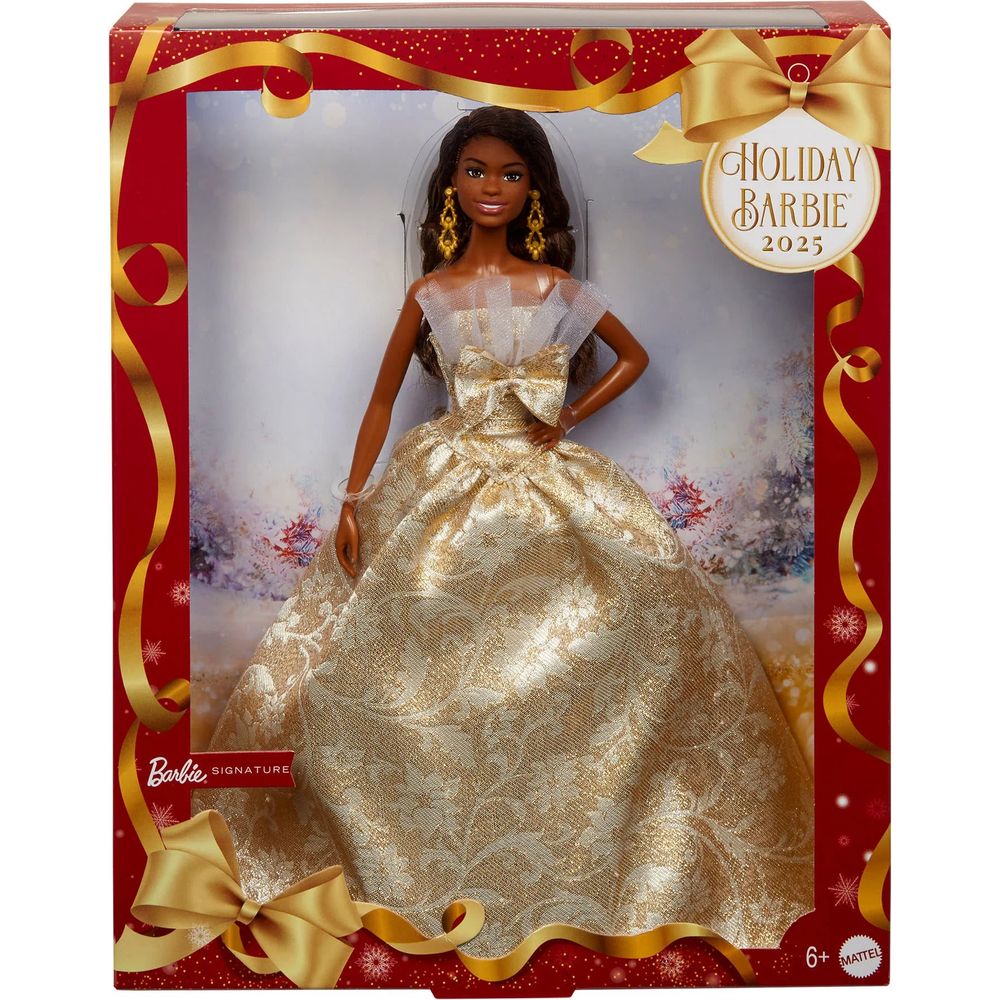 Barbie Signature 2025 Holiday Barbie - Doll 4