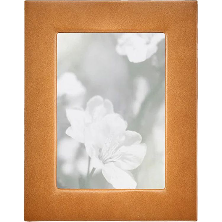 Graphic Image - 5" x 7" Leather Studio Frame - Tan - Trend Accessories
