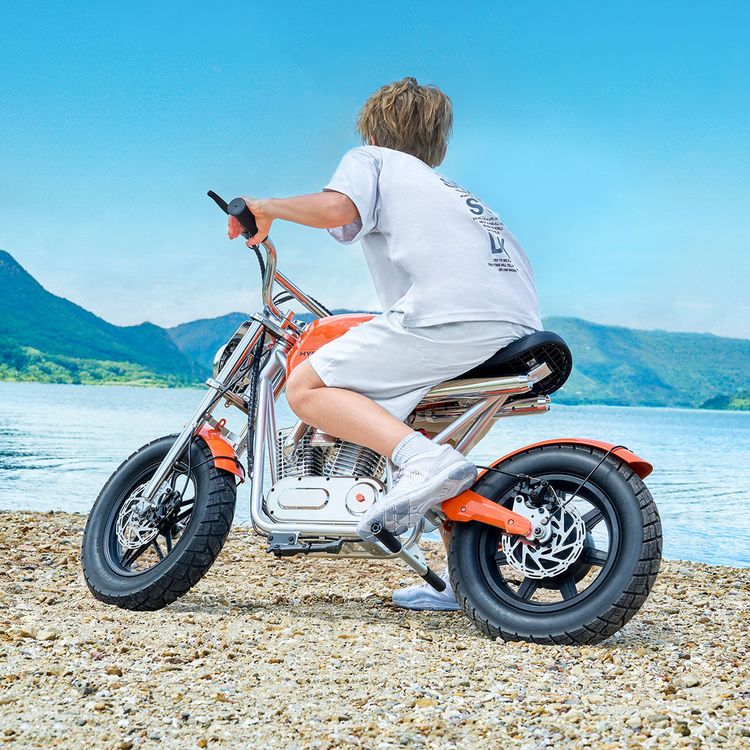 Hyper Gogo S9 Pro Kids Motorcycle - Orange
