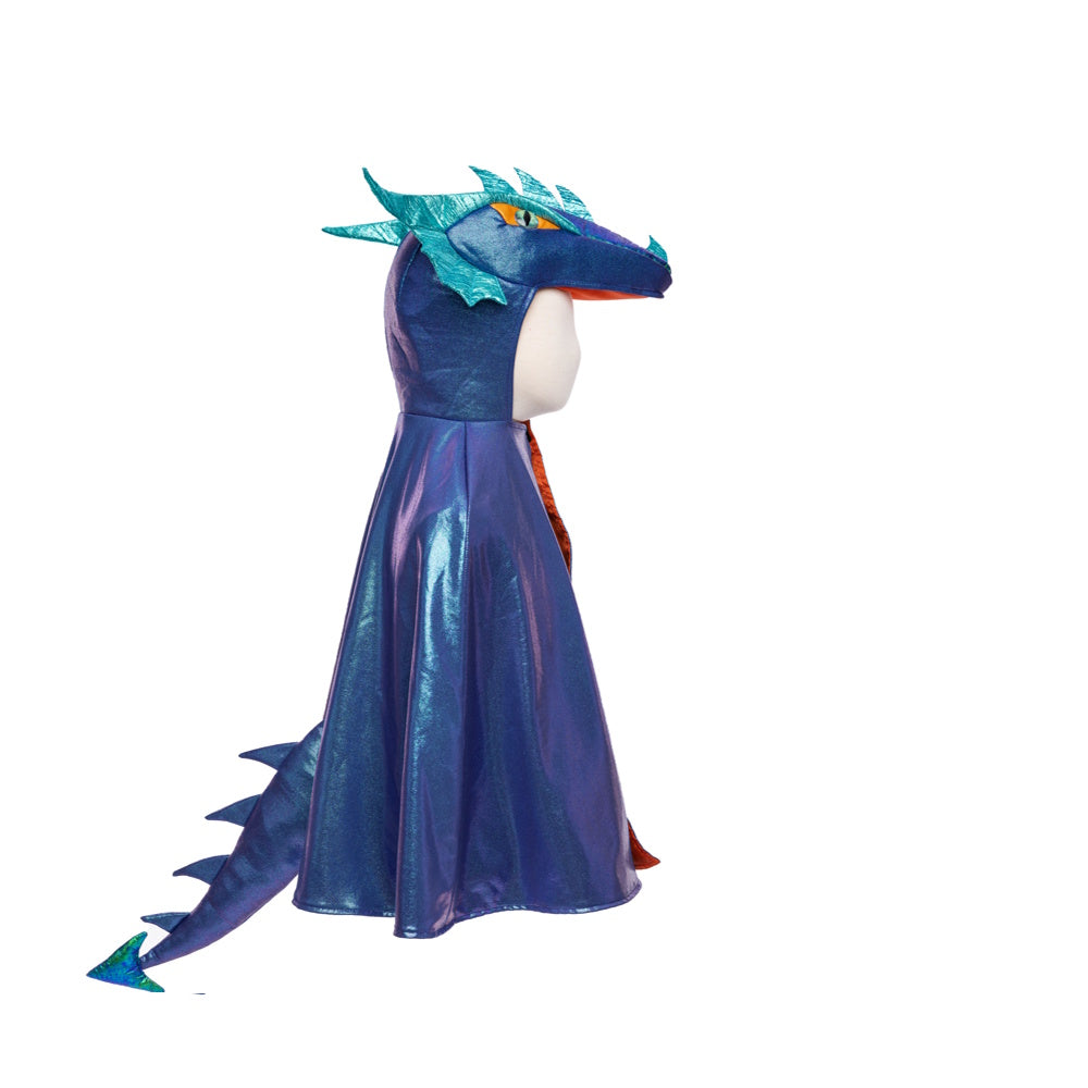 Azure The Metallic Dragon Cape - Size 5-6 Years