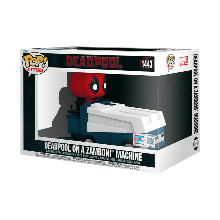 【SLD】Deadpool 非foil＆foilセット【EN】 Pop! Rides Super Deluxe Deadpool on Zamboni Machine