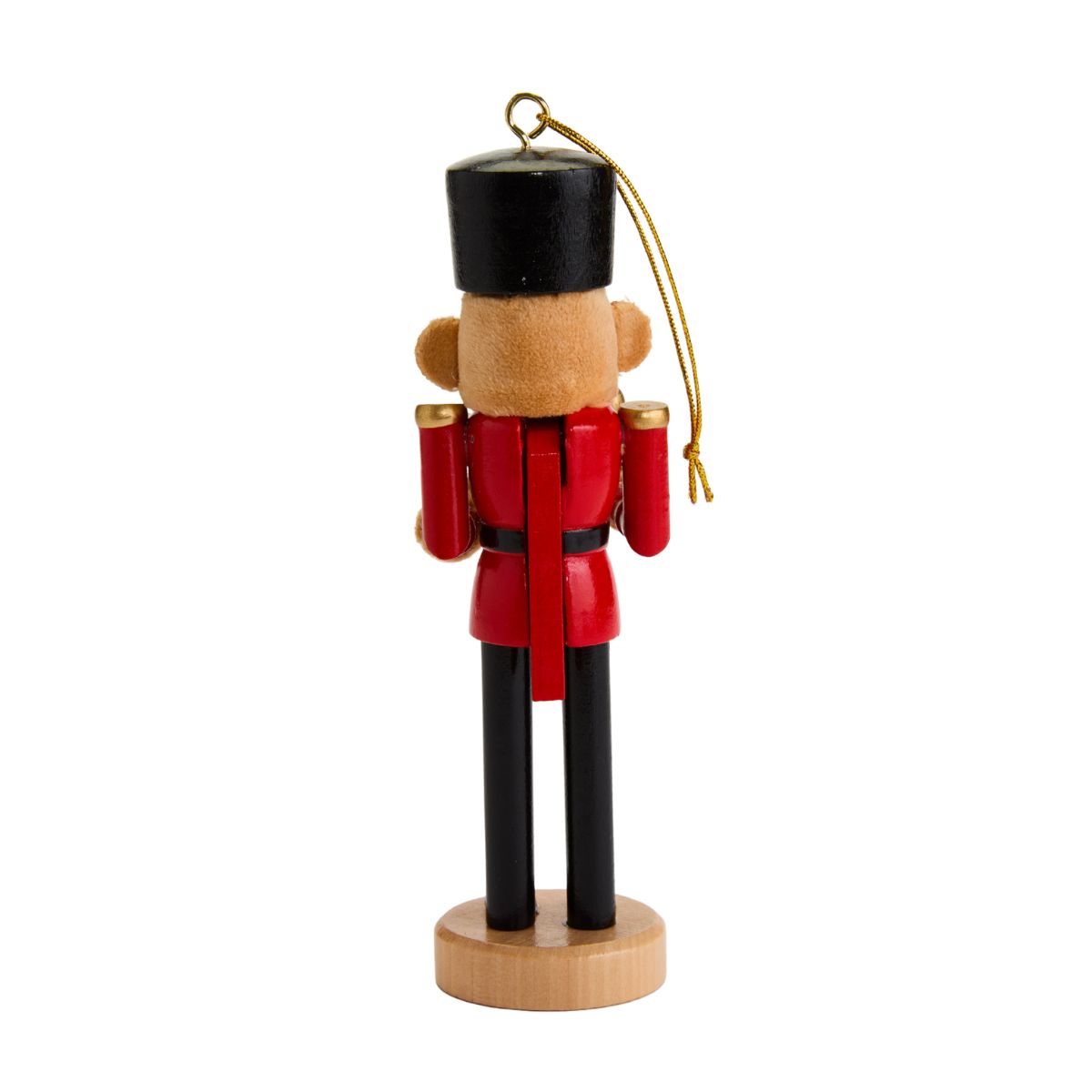 FAO Schwarz - 6" FAO Bear Wood Ornament - Holiday