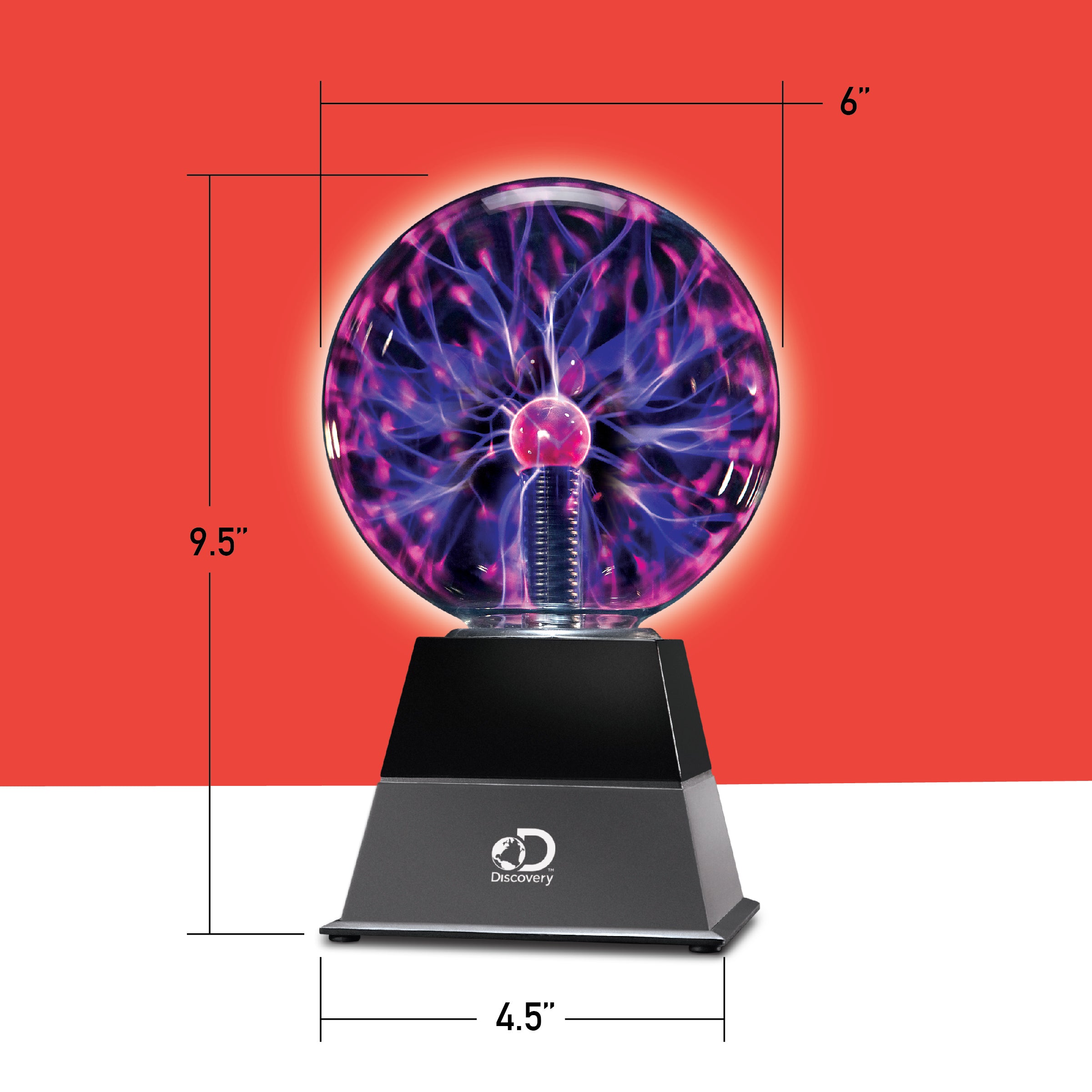 Discovery - 6" Plasma Globe Lamp - STEM