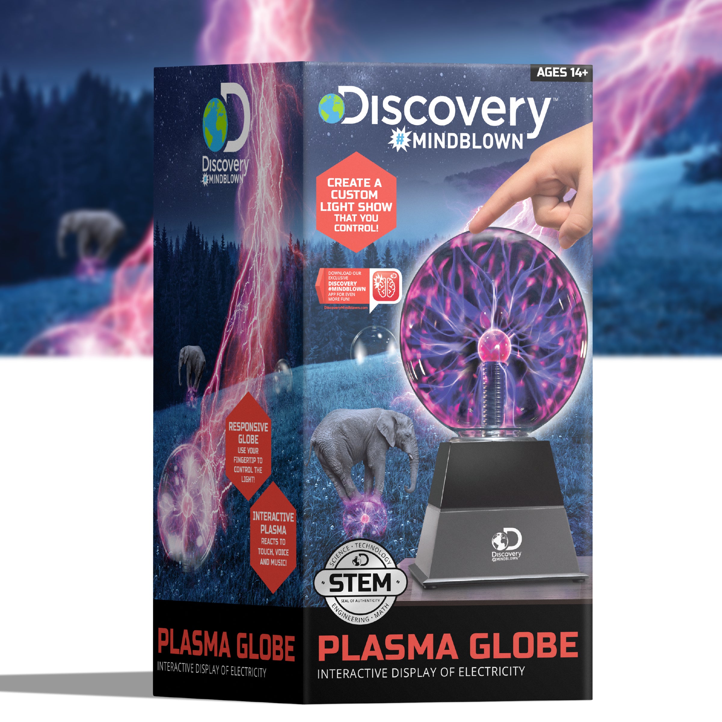 Discovery - 6" Plasma Globe Lamp - STEM