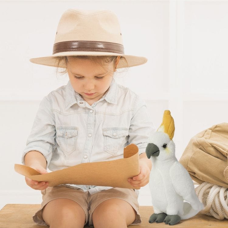 FAO Schwarz - 6" Toy Plush Cockatoo - White - Plush