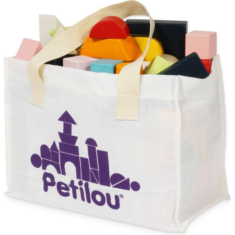 Le Toy Van - 60 Piece Colourful Building Blocks - Preschool