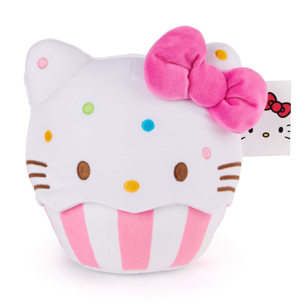 Sanrio Hello Kitty Cupcake Plush - 8”