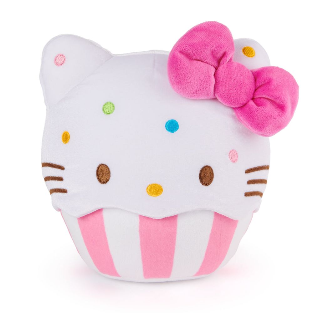 Sanrio Hello Kitty Cupcake Plush - 8”