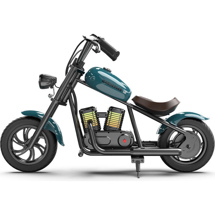 Hyper Gogo Challenger 12 Plus Kids Motorcycle - Blue