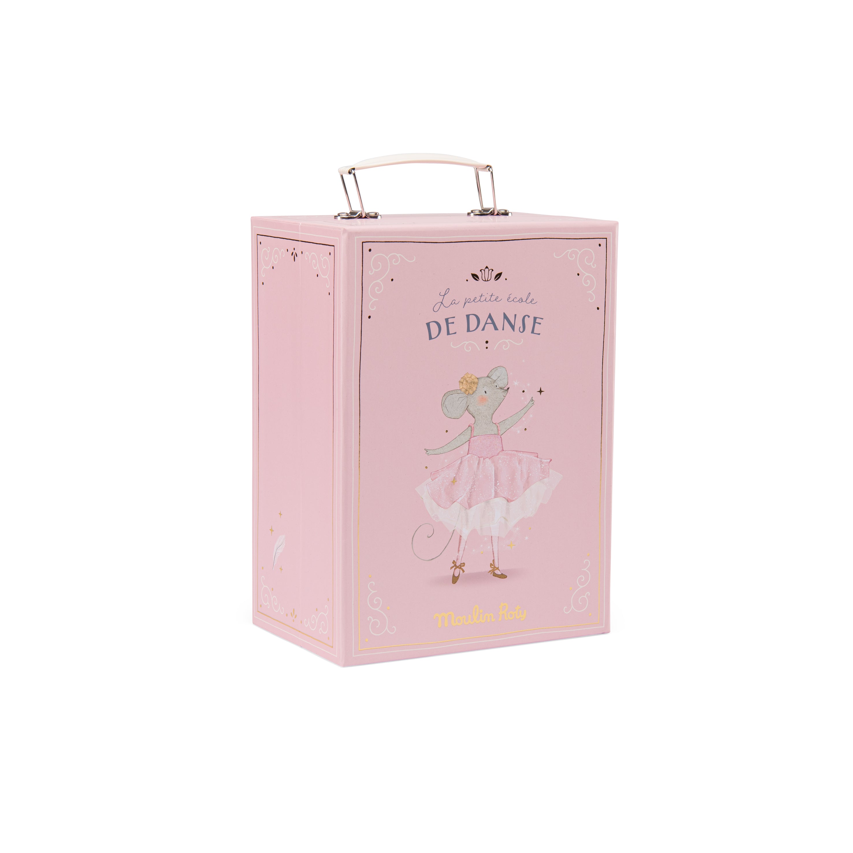 Tutus Mouse Doll with Suitcase - The Little School Of Dance