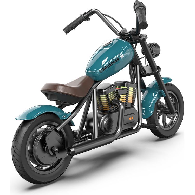 Hyper Gogo Challenger 12 Plus Kids Motorcycle - Blue