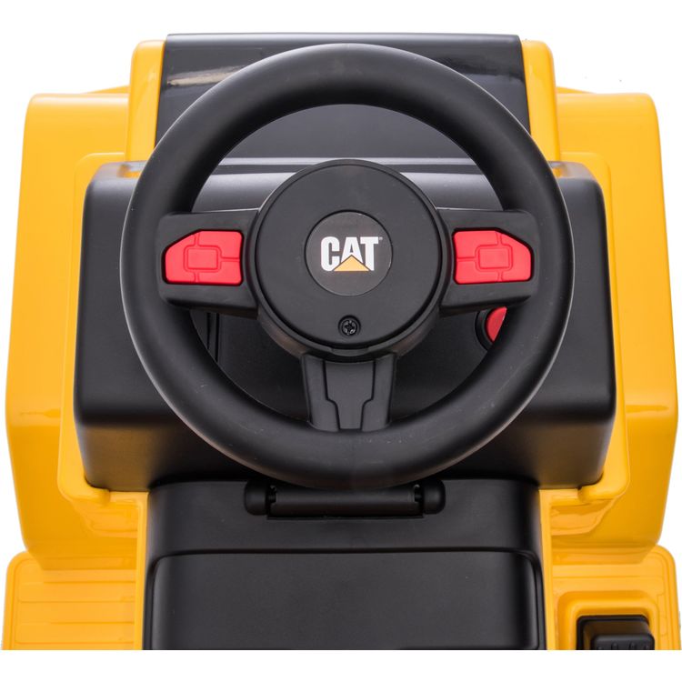 Freddo - 6V CAT Dump Truck 1-Seater Ride On Toy - Outdoor
