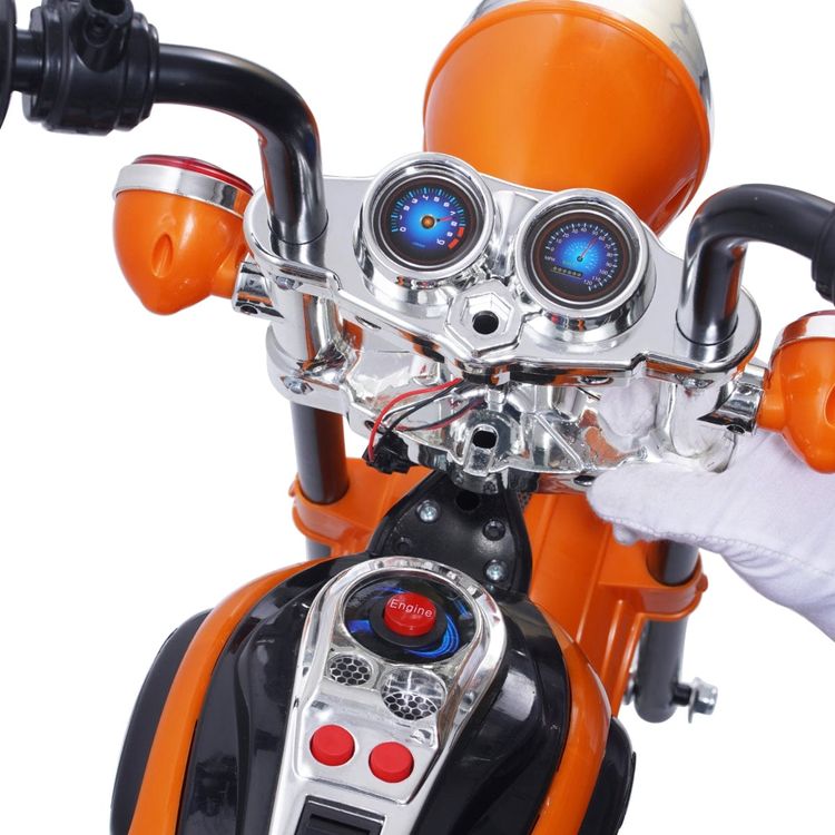 Freddo - 6V Freddo Toys Chopper Style Ride On Trike - Orange - Outdoor