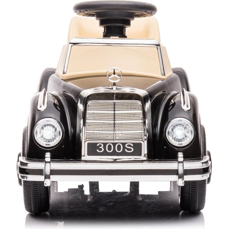 Freddo - 6V Mercedes Benz 300S 1-Seater Mini Ride On Car - Black - Outdoor