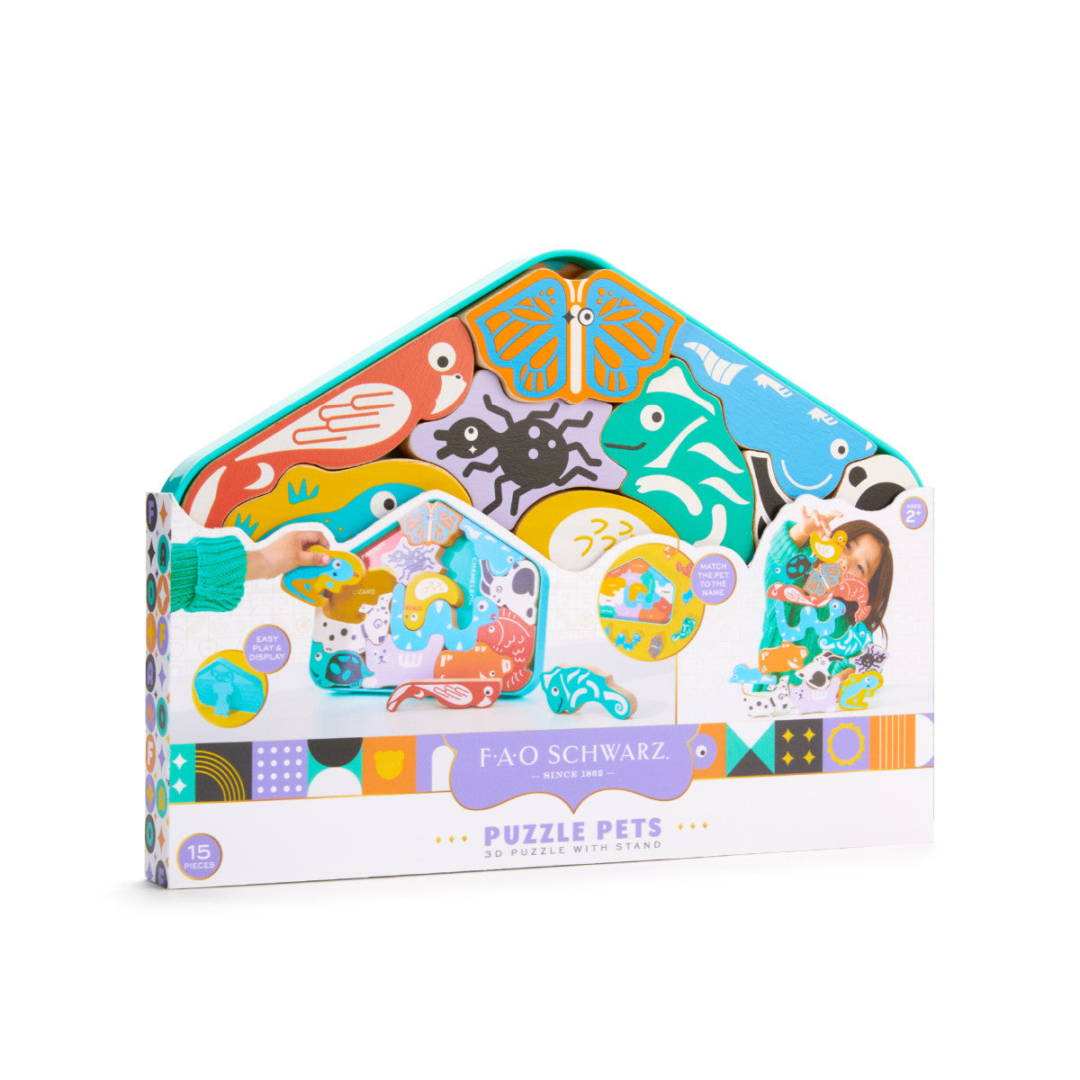 Puzzle Pets 3D Puzzle with Stand