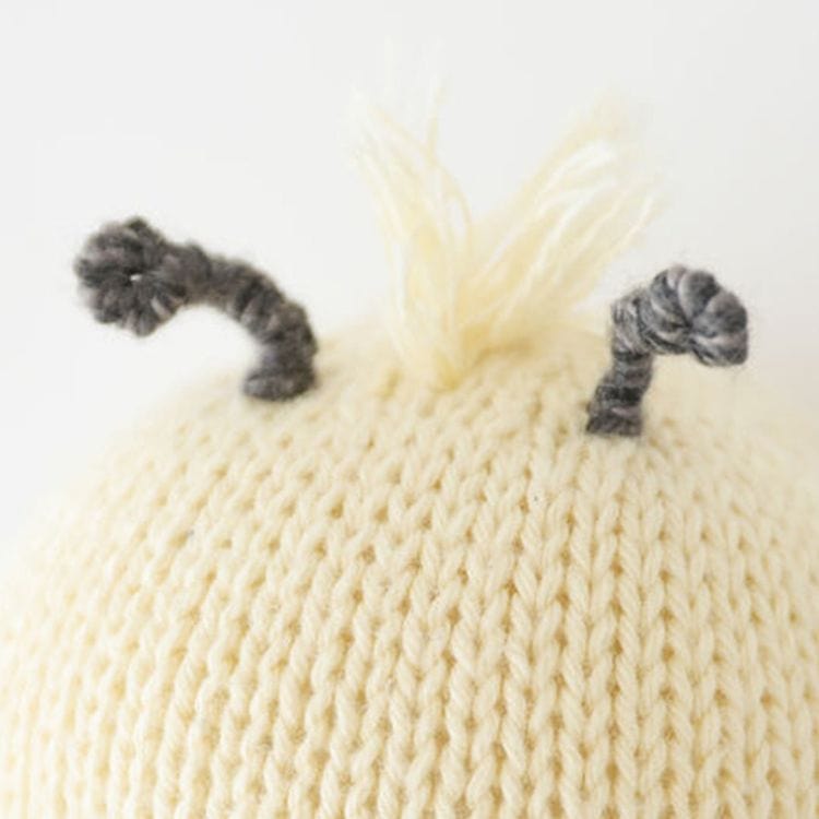 Cuddle And Kind - 7" Baby Bee Hand-Knit Doll - Plush