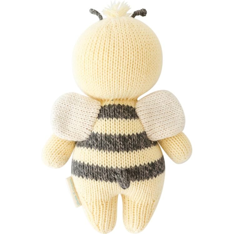 Cuddle And Kind - 7" Baby Bee Hand-Knit Doll - Plush