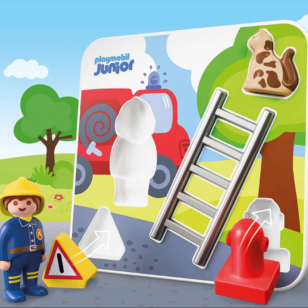 Playmobil Junior: Firefighter Puzzle