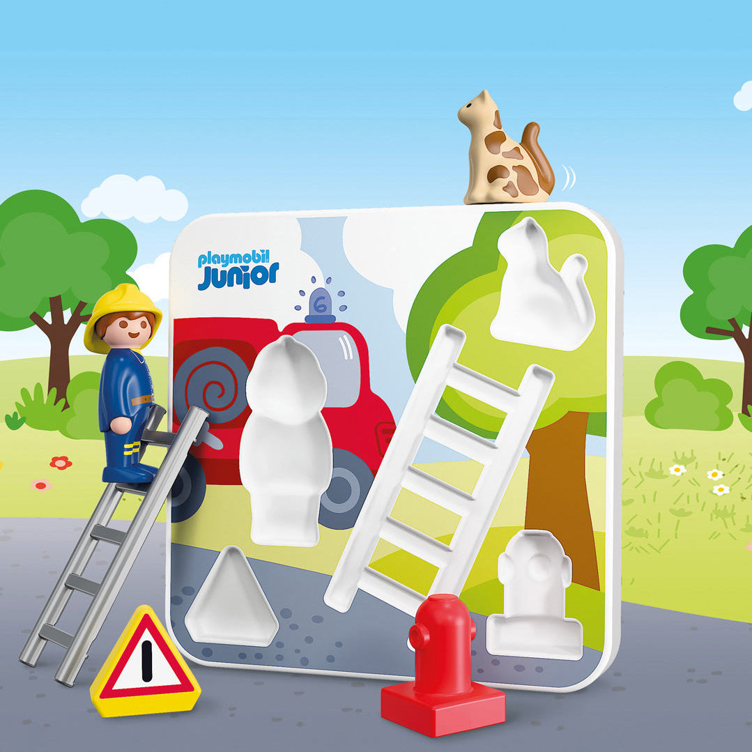 Playmobil Junior: Firefighter Puzzle