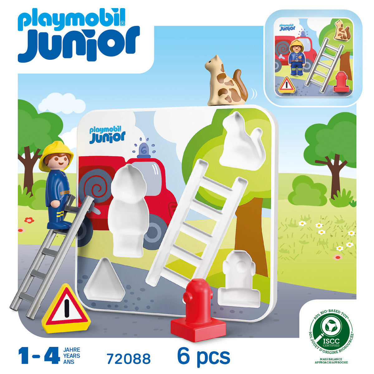 Playmobil Junior: Firefighter Puzzle