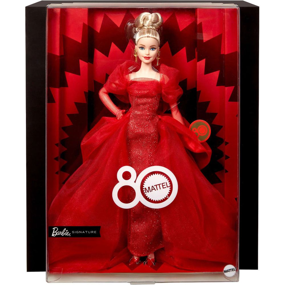 Barbie Mattel 80th Anniversary Doll – Blonde