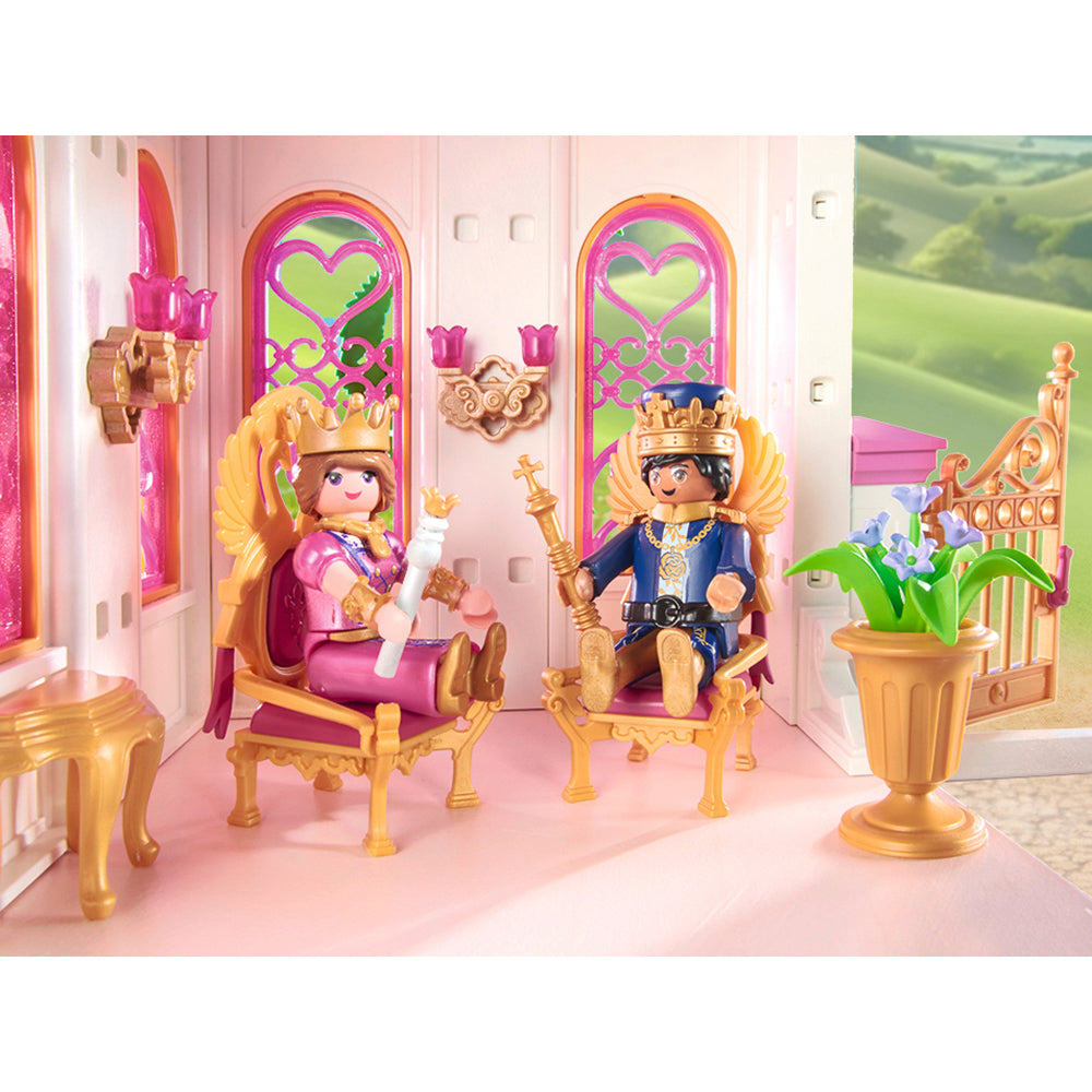 Princess Castle Playset with Royal Couple