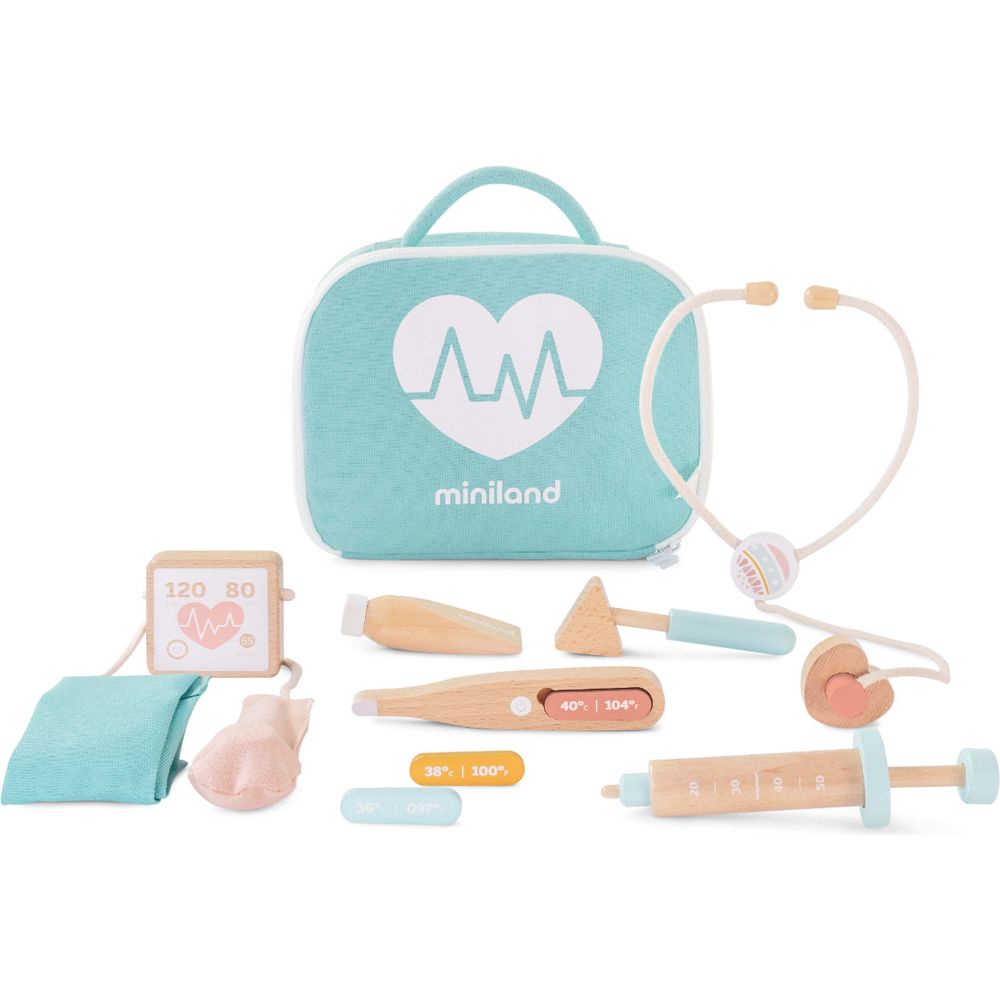 Doll Wooden Doctor Set