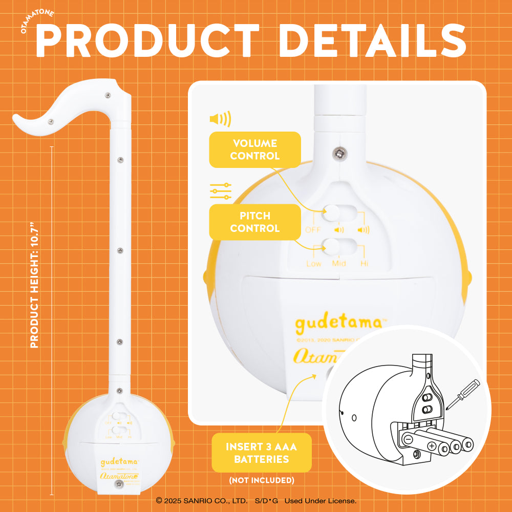 Otamatone Sanrio - Gudetama