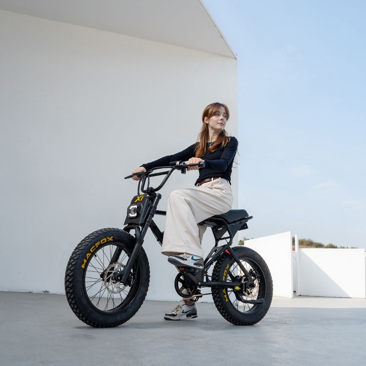 Macfox X1S Commuter Electric Bike - Black