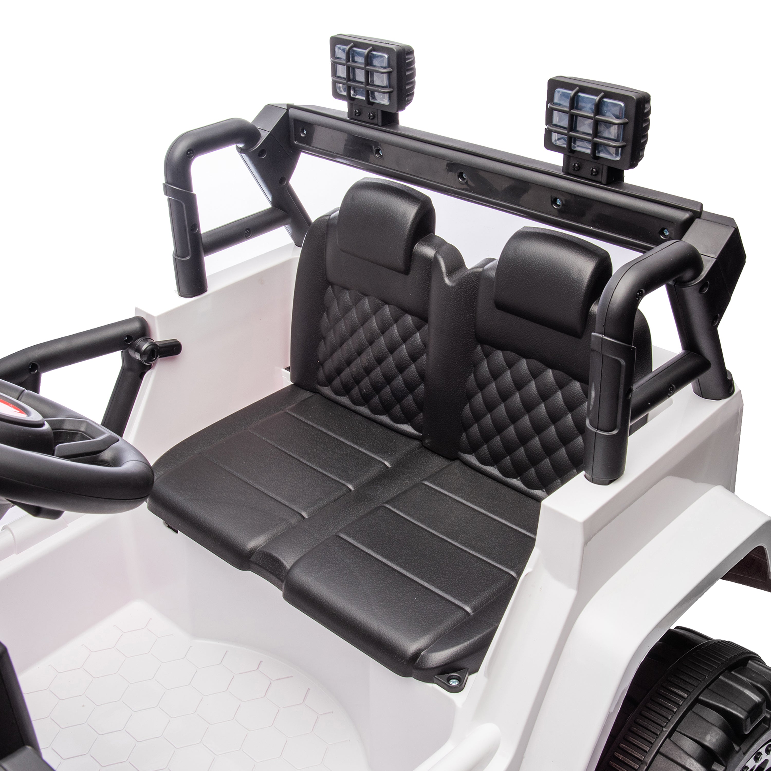 12V Freddo Ranger 4x4 Ride On - White