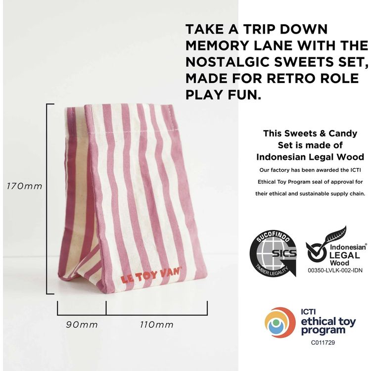 Retro Sweets and Candy Roleplay Set