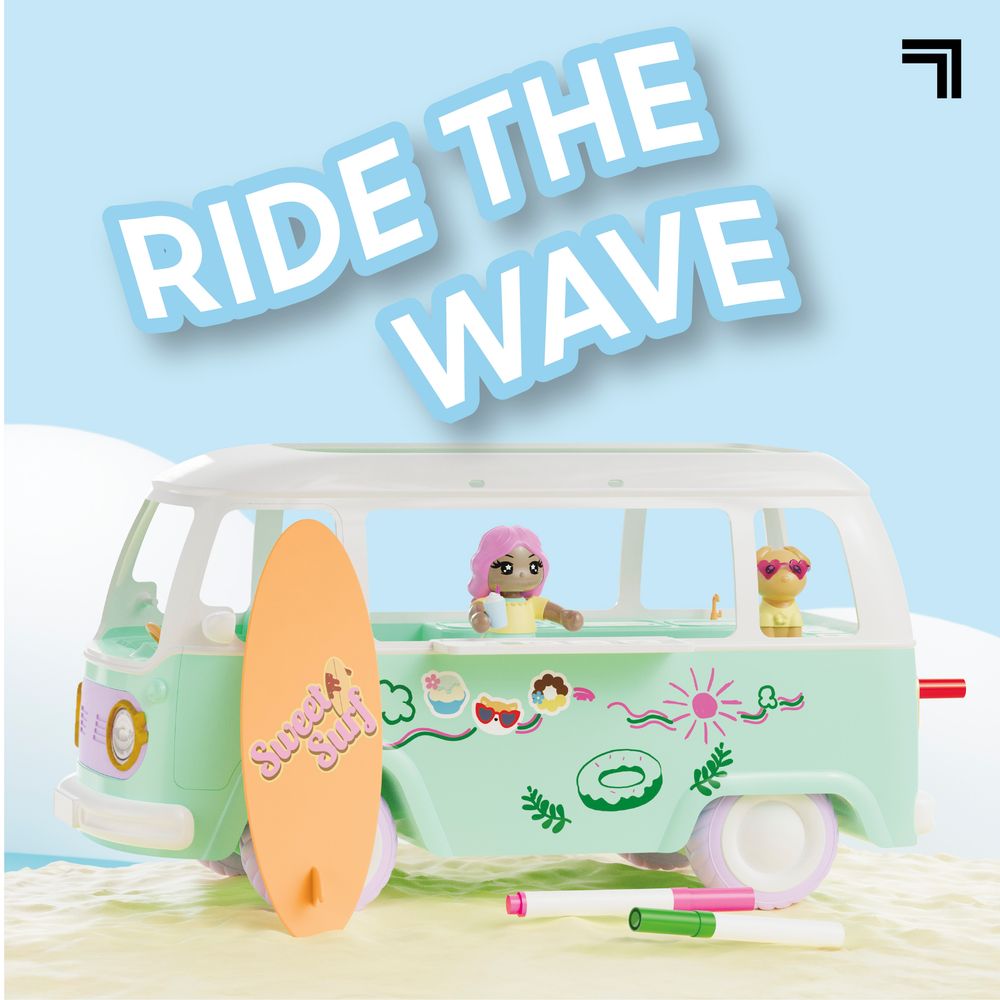 Doodle Sweets Shop Customizable RC Van