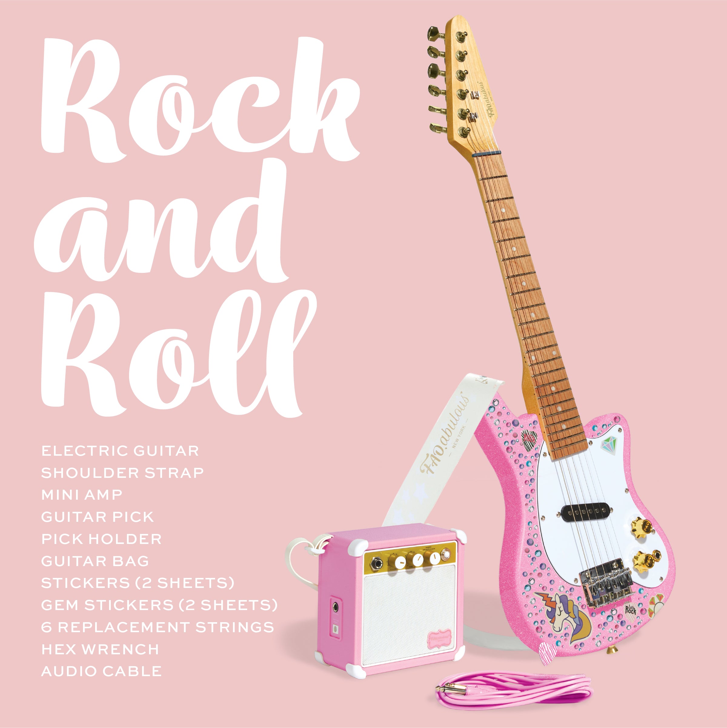 Kids Electric Guitar and Amp