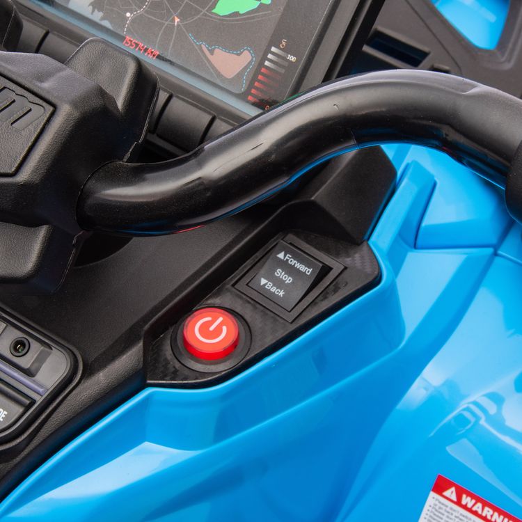 Can Am Outlander 24V 4x4 2-Seater Ride on Car - Blue