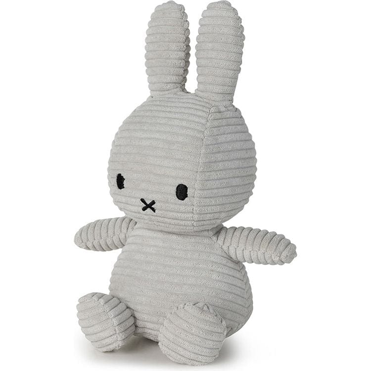 Bon Ton Toys - 9" Miffy ECO Corduroy Grey Plush - Plush