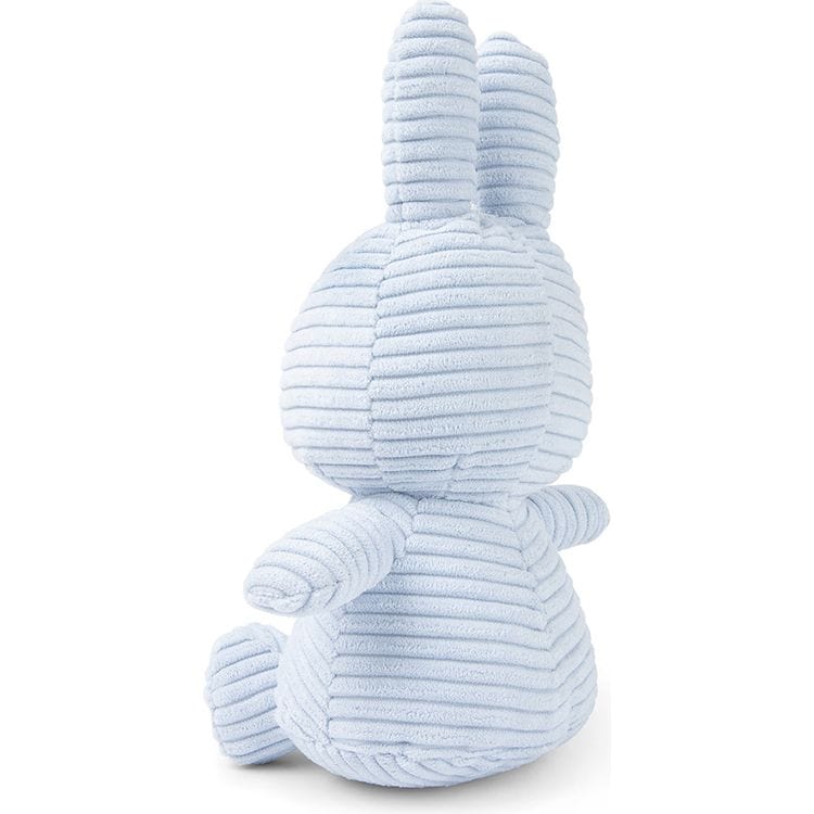 Bon Ton Toys - 9" Miffy ECO Corduroy Plush - Ice Blue - Plush